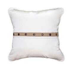 INSPIRED VISIONS 1018-01260217 18 INCH 7-BUTTON PILLOW - CANVAS