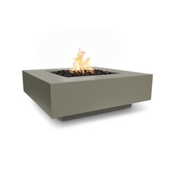 THE OUTDOOR PLUS OPT-CBSQ48 CABO 48 INCH SQUARE CONCRETE MATCH LIT FIRE PIT
