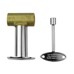 THE OUTDOOR PLUS OPT-256 1/2 INCH BRASS KEY VALVE