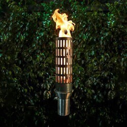 THE OUTDOOR PLUS OPT-TCH4SS 3 3/4 INCH VENT TOP-LITE FIRE TORCH