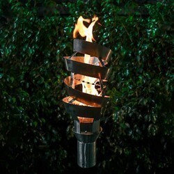 THE OUTDOOR PLUS OPT-TCH12SS 3 3/4 INCH SPIRAL TOP-LITE FIRE TORCH