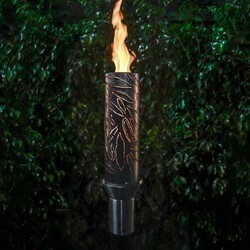 THE OUTDOOR PLUS OPT-TCH13SS 3 3/4 INCH TROPICAL TOP-LITE FIRE TORCH