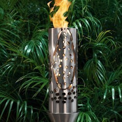 THE OUTDOOR PLUS OPT-TCH17SS 3 3/4 INCH CORAL TOP-LITE FIRE TORCH