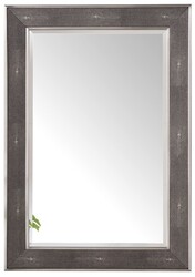 JAMES MARTIN 961-M28-SL-CH ELEMENT 28 INCH MIRROR IN SILVER WITH CHARCOAL