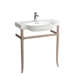 LAUFEN H4060720856291 THE NEW CLASSIC 30 14/16 INCH WASHBASIN FRAME ONLY - WALNUT