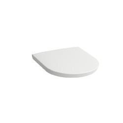 LAUFEN H8918510001 THE NEW CLASSIC 18 8/16 INCH REMOVABLE WATER CLOSET SEAT AND COVER WITH LOWERING SYSTEM