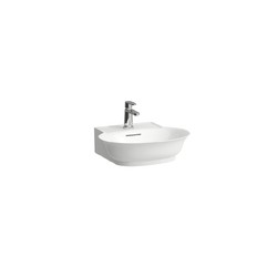 LAUFEN H815852U THE NEW CLASSIC 19 3/4 INCH OVAL WALL MOUNTED SMALL WASHBASIN