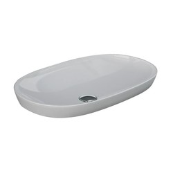 BARCLAY 5-606WH VARIANT 19 3/4 INCH SINGLE BASIN DROP-IN BATHROOM SINK - WHITE