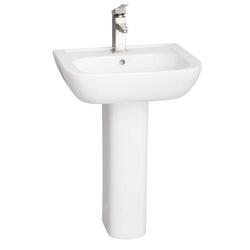 BARCLAY C/3-2000WH CAROLINE 26 1/2 INCH PEDESTAL ONLY - WHITE