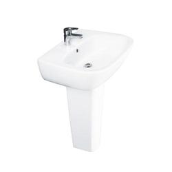 BARCLAY C/3-140WH ELENA 600 26 INCH PEDESTAL ONLY - WHITE