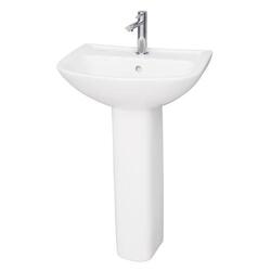 BARCLAY C/3-120WH LARA 510 25 3/4 INCH PEDESTAL ONLY - WHITE