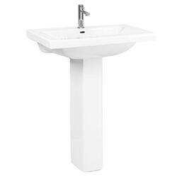 BARCLAY C/3-270WH MISTRAL 510 28 INCH PEDESTAL ONLY - WHITE