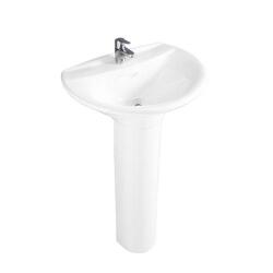 BARCLAY C/3-130WH VENICE 650 26 INCH PEDESTAL ONLY - WHITE