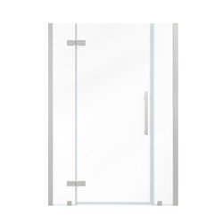 OVE DECORS TA133000 ENDLESS TAMPA 48 1/8 INCH ALCOVE FRAMELESS HINGE SHOWER DOOR