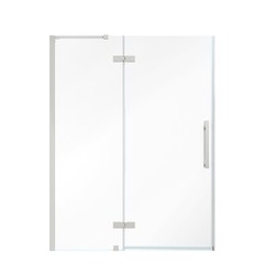 OVE DECORS TA240000 ENDLESS TAMPA 57 5/8 INCH ALCOVE FRAMELESS HINGE SHOWER DOOR