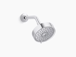 KOHLER K-22170 PURIST 5-1/2 INCH MULTIFUNCTION SHOWERHEAD WITH KATALYST AIR-INDUCTION TECHNOLOGY, 2.5 GPM