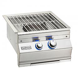 FIRE MAGIC GRILLS 19-7B1-0 AURORA 19 INCH BUILT-IN POWER BURNER WITH STAINLESS STEEL GRID