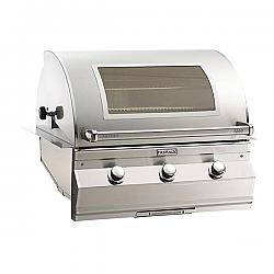 FIRE MAGIC GRILLS A660I-7A-W AURORA 32 INCH BUILT-IN GRILL WITH ANALOG THERMOMETER AND VIEW WINDOW