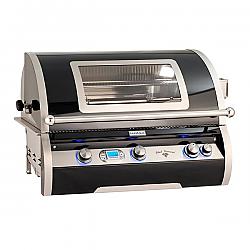 FIRE MAGIC GRILLS H790I-81-W ECHELON BLACK DIAMOND 37 INCH EDITION BUILT-IN GAS GRILL WITH ROTISSERIE, DIGITAL THERMOMETER AND VIEW WINDOW