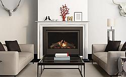 SIERRA FLAME THOMPSON-36-DELUXE THOMPSON 39 3/8 INCH BUILT-IN DELUXE DIRECT VENT LINEAR GAS FIREPLACE