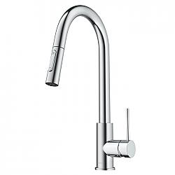 KRAUS KPF-3104 OLETTO CONTEMPORARY PULL-DOWN SINGLE HANDLE KITCHEN FAUCET