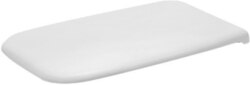 DURAVIT 0062090096 D-CODE TOILET SEAT AND COVER, ELONGATED WITH SLOW CLOSE