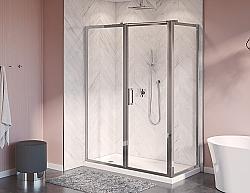 FLEURCO ELE23348-40-79 ELERA 34 INCH X 44 1/2 INCH 2 SIDED IN AND OUT PIVOT DOOR AND FIXED PANEL WITH RETURN PANEL