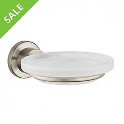 SALE! HANSGROHE 41733820 AXOR CITTERIO SOAP DISH AND HOLDER IN BRUSHED NICKEL