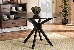 BAXTON STUDIO RH7208T-48-IN-DT KENJI 47 1/4 INCH MODERN AND CONTEMPORARY ROUND WOOD DINING TABLE