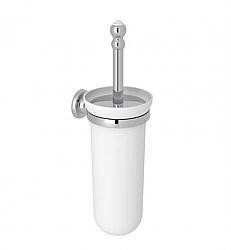 ROHL 9.30439 PERRIN AND ROWE PORCELAIN WALL MOUNT TOILET BRUSH HOLDERS - WHITE