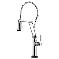 BRIZO 64143LF LITZE SMARTTOUCH ARTICULATING FAUCET WITH FINISHED HOSE
