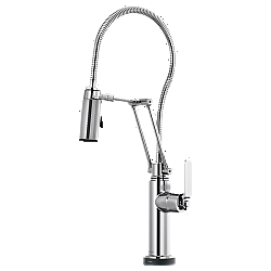 BRIZO 64144LF LITZE SMARTTOUCH ARTICULATING FAUCET WITH FINISHED HOSE