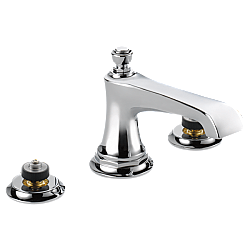 BRIZO 65360LF-LHP ROOK TWO HANDLE WIDESPREAD LAVATORY FAUCET, LESS HANDLES