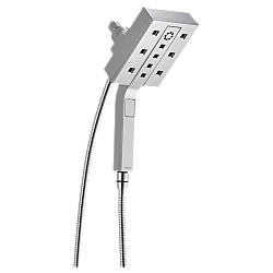 BRIZO 86280 VETTIS EURO SQUARE HYDRATI 2 IN 1 SHOWER WITH H2OKINETIC TECHNOLOGY - 1.75 GPM