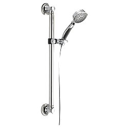DELTA 51900 ACTIVTOUCH 9-SETTING HAND SHOWER WITH TRADITIONAL SLIDE BAR WITH GRAB BAR