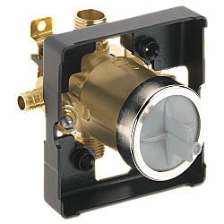 BRIZO R60000-PXWS MODERN MULTICHOICE UNIVERSAL TUB AND SHOWER VALVE BODY WITH PEX CONNECTIONS AND STOPS