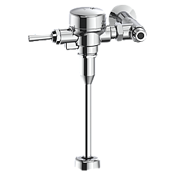 DELTA 81T231-05 COMMERCIAL 1 1/2 INCH TOP SPUD MANUAL URINAL FLUSH VALVE WITH INLET, 0.13 GPF - CHROME