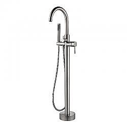 PULSE SHOWERSPAS 3021-FSTF 44 3/4 INCH HIGH FLOW FREE STANDING TUB FILLER WITH HAND SHOWER