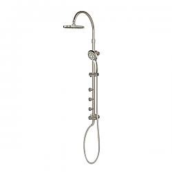 PULSE SHOWERSPAS 7001 RIVIERA SHOWER SYSTEM WITH SHOWER HEAD AND HAND SHOWER