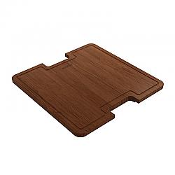 BOCCHI 2320 0003 WOODEN CUTTING BOARD FOR SOTTO 1359 WITH HANDLES - SAPELE WOOD