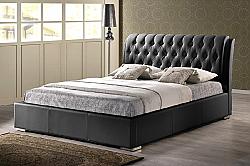BAXTON STUDIO BBT6203-BED BIANCA 66 INCH MODERN QUEEN SIZE BED WITH TUFTED HEADBOARD