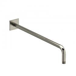 RIOBEL 533 20 INCH WALL MOUNT SHOWER ARM WITH SQUARE ESCUTCHEON