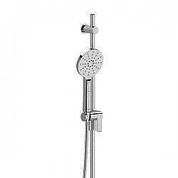 RIOBEL 4814C 2 GPM HAND SHOWER SET WITH SLIDE BAR AND TWO FUNCTION HAND SHOWER - CHROME