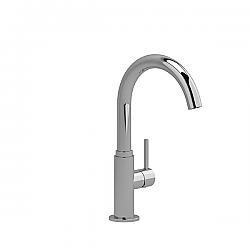 RIOBEL AZ601-10 AZURE 11 5/8 INCH SINGLE HOLE DECK MOUNT 1 GPM BAR AND FOOD PREP KITCHEN FAUCET WITH LEVER HANDLE