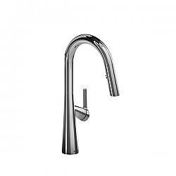 RIOBEL LK101 LUDIK 16 1/8 INCH SINGLE HOLE DECK MOUNT PULL-DOWN KITCHEN FAUCET WITH LEVER HANDLE