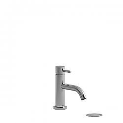RIOBEL CS01 5 3/4 INCH DECK MOUNT TALL BATHROOM FAUCET WITH LINED LEVER HANDLE