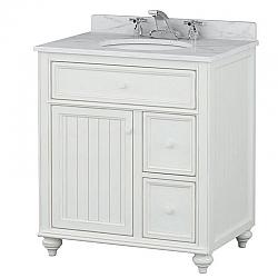 SAGEHILL DESIGNS CR3021DN COTTAGE RETREAT 30 INCH VANITY CABINET ONLY WITH 2 DRAWERS