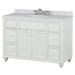 SAGEHILL DESIGNS CR4821DN COTTAGE RETREAT 48 INCH BATHROOM VANITY CABINET ONLY WITH 6 DRAWERS