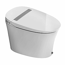 FINE FIXTURES ST2W SURF BATTERY-POWERED ONE-PIECE TANKLESS INTELLIGENT TOILET