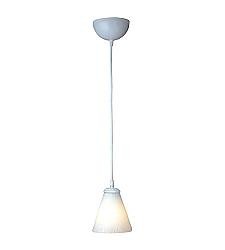 PLC LIGHTING 1700 WH/WH RIO 5 INCH 60W DIMMABLE MINI PENDANT LIGHT - WHITE